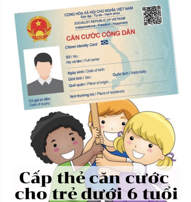 THÔNG BÁO LỊCH CẤP CĂN CƯỚC CHO TRẺ EM DƯỚI 14 TUỔI TRÊN ĐỊA BÀN PHƯỜNG THẮNG LỢI